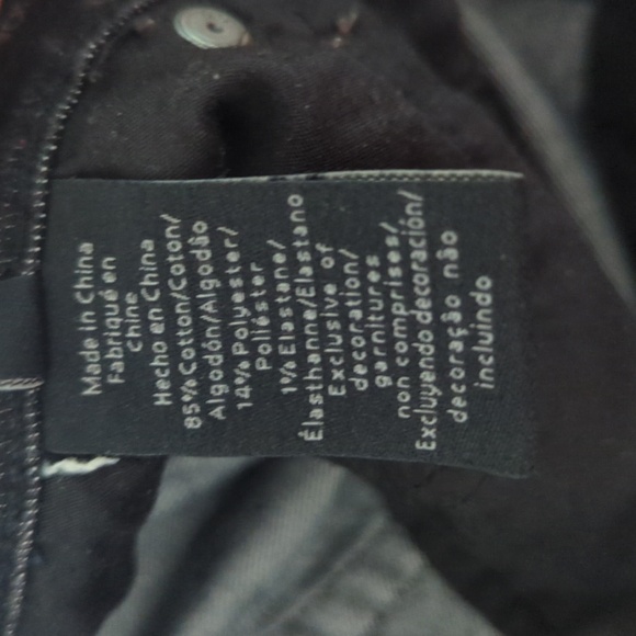 Calvin Klein Black Ultimate Bootcut Jeans with Stretch Women's Size 8 / 29 - Picture 5 of 5